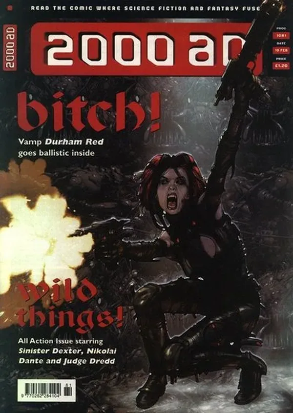 Cover of 2000 AD #1081