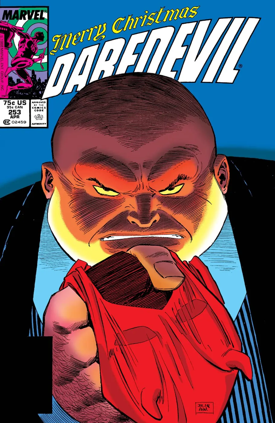 Cover of Daredevil #253