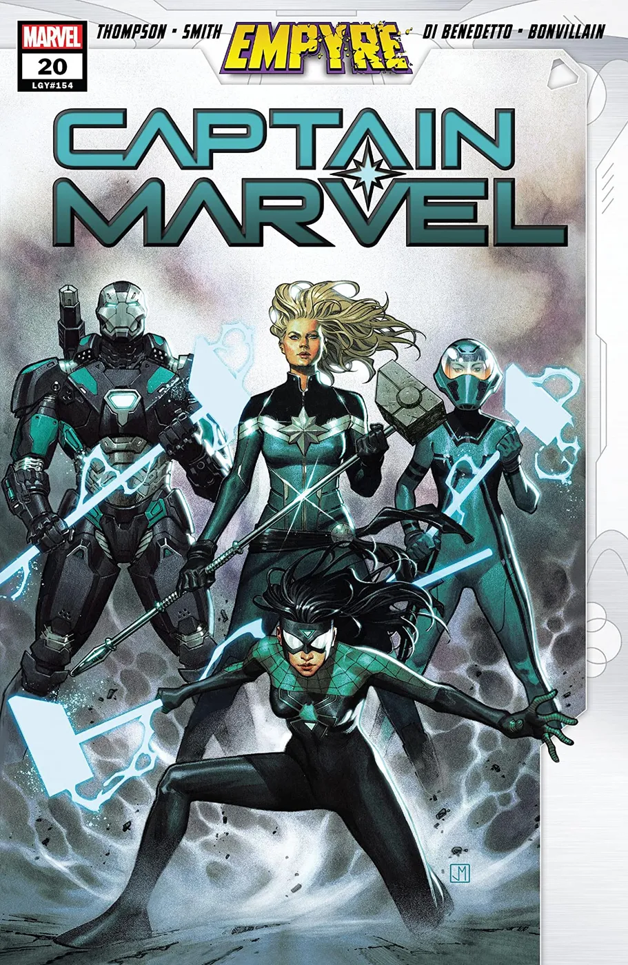 Cover of Captain Marvel #20 (154)
