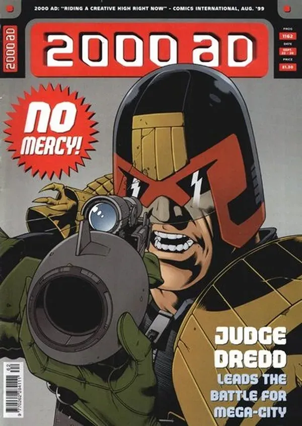 Cover of 2000 AD #1162