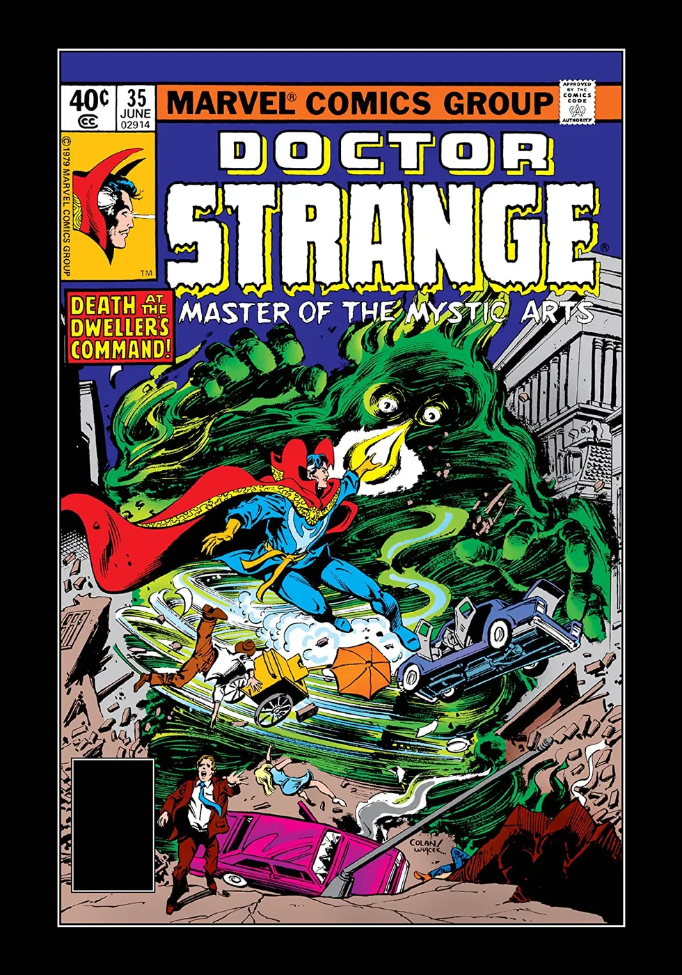 Cover of Doctor Strange #35