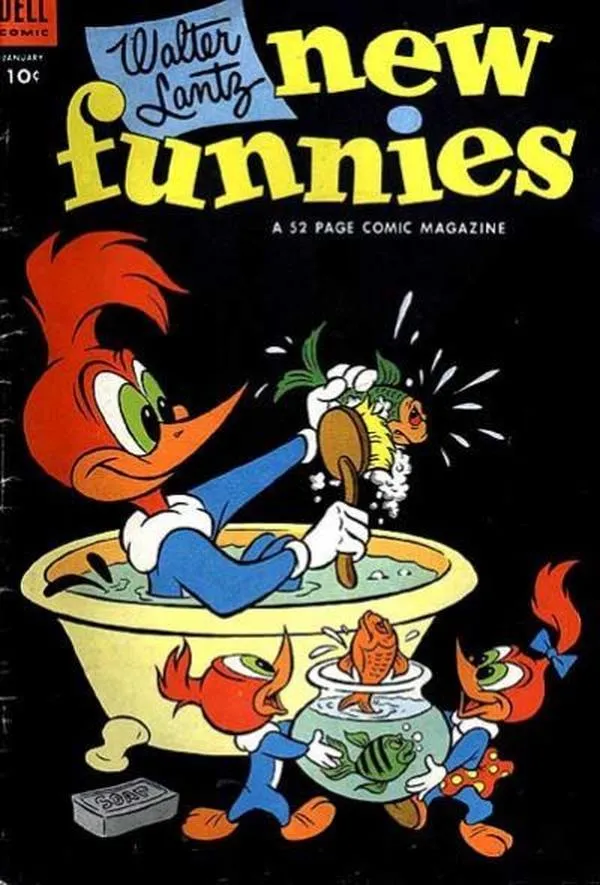 Cover of Walter Lantz New Funnies #203