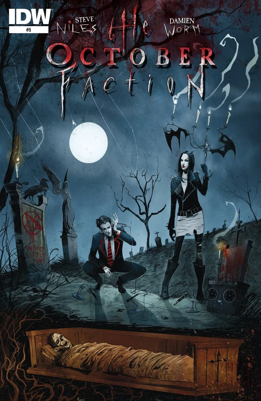 Cover of The October Faction #5