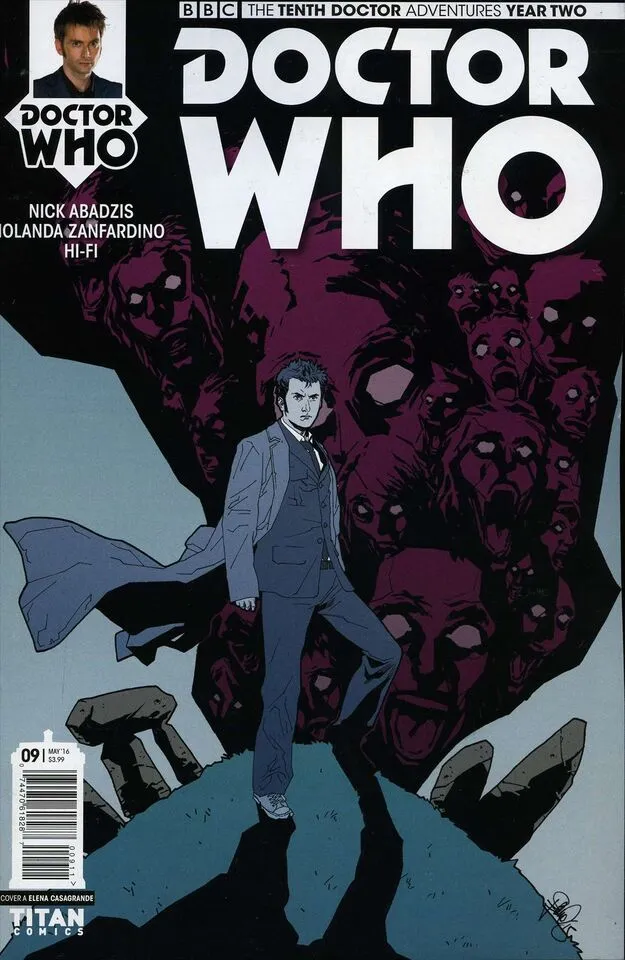 Cover of Doctor Who: The Tenth Doctor, Year Two #9