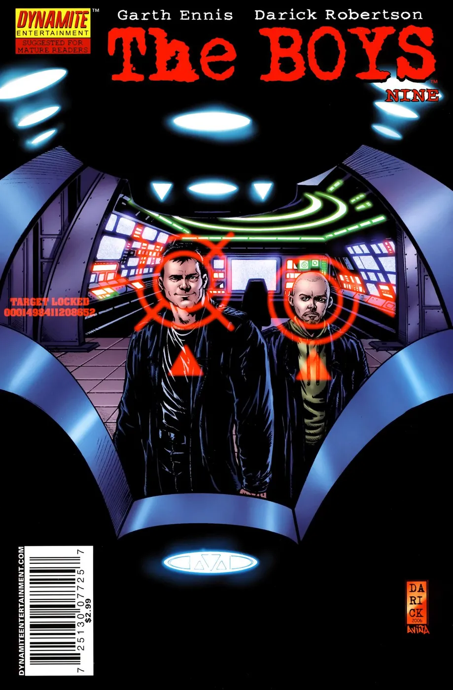Cover of The Boys #9