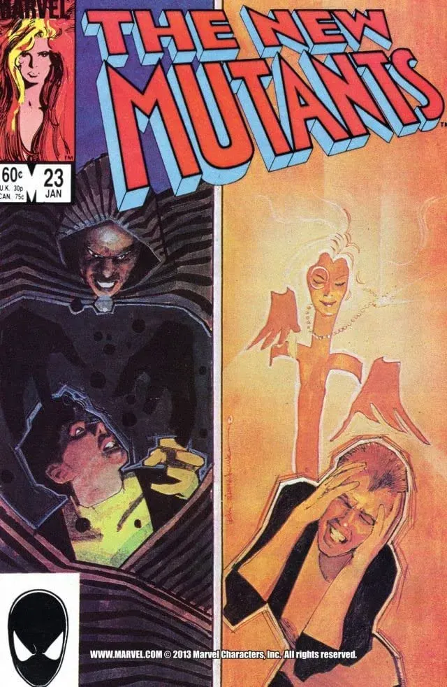 Cover of The New Mutants #23