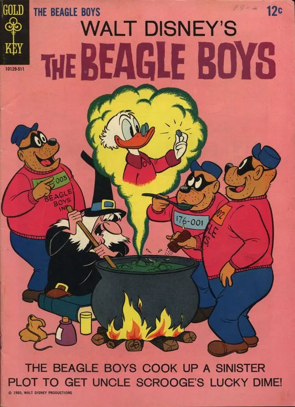 Cover of Walt Disney the Beagle Boys #2