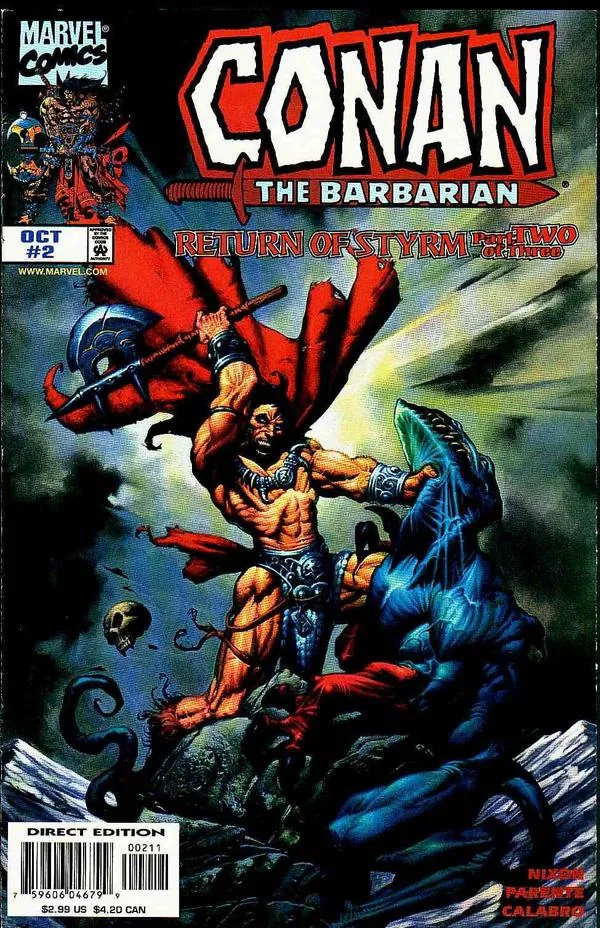 Cover of Conan: Return of Styrm #2