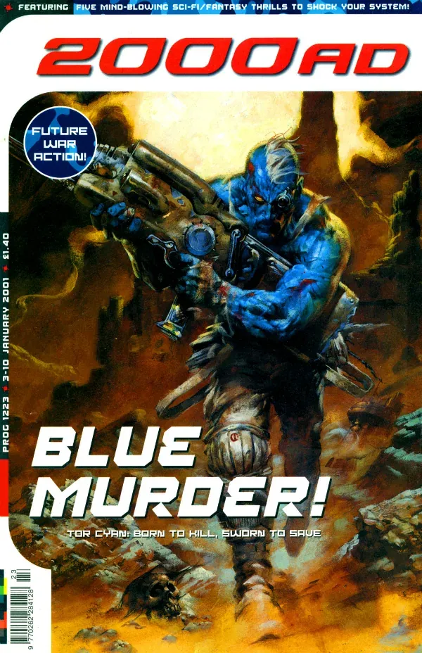 Cover of 2000 AD #1223