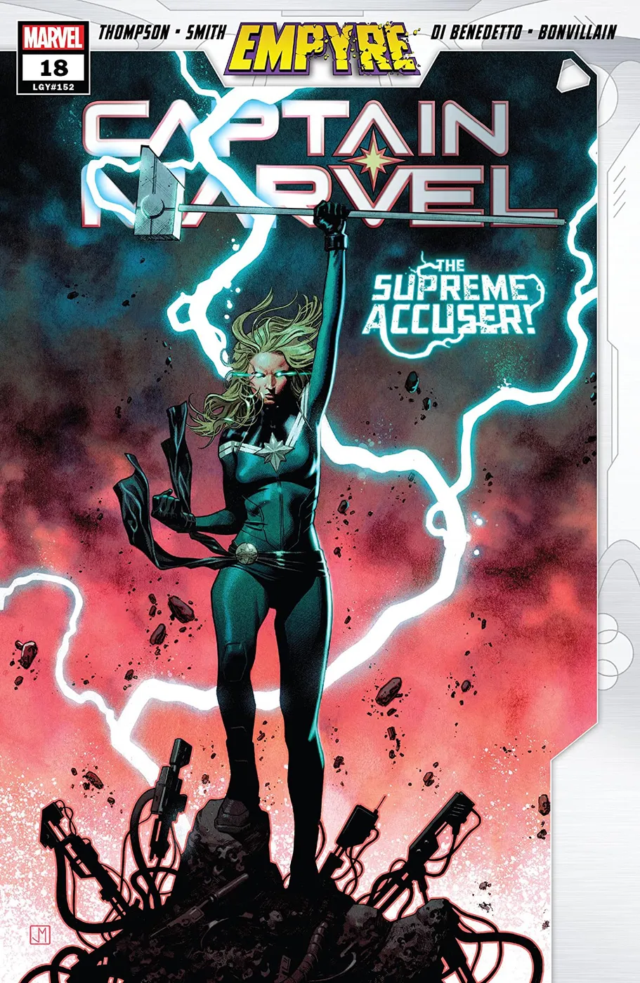 Cover of Captain Marvel #18 (152)