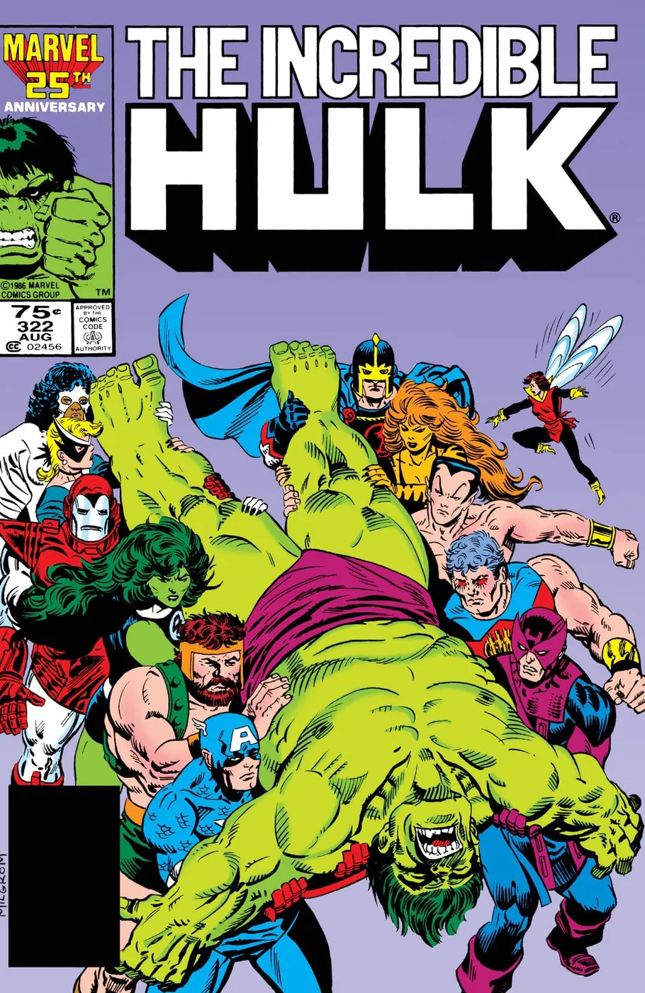 Cover of The Incredible Hulk #322