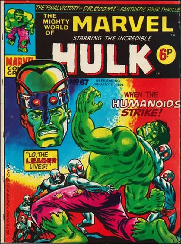 Cover of The Mighty World of Marvel #67