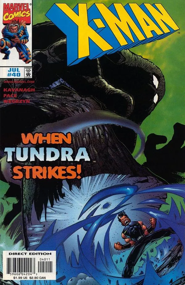 Cover of X-Man #40