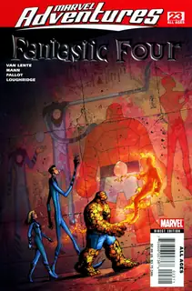 Cover of Marvel Adventures Fantastic Four #23