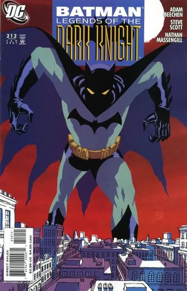 Cover of Batman: Legends of the Dark Knight #212