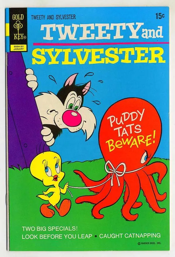Cover of Tweety and Sylvester #28