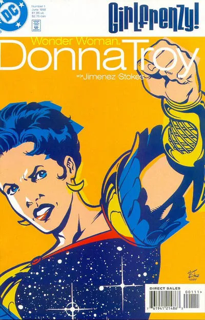 Cover of Wonder Woman: Donna Troy #1