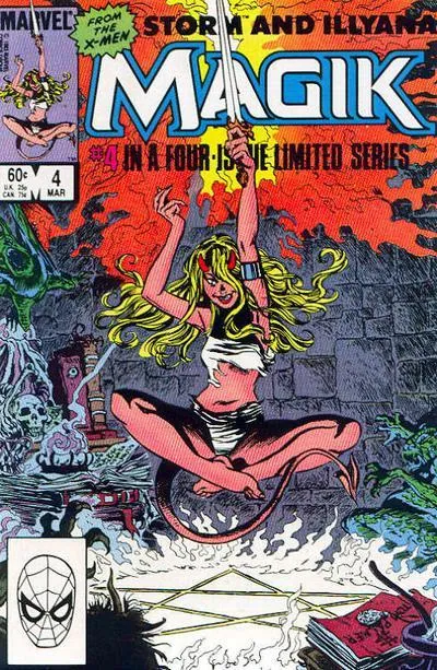 Cover of Magik (Illyana and Storm Limited Series) #4