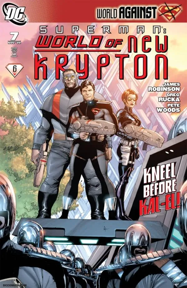 Cover of Superman: World of New Krypton #7