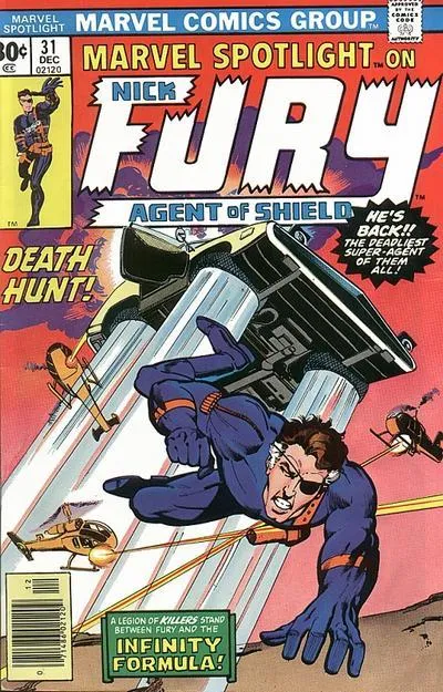 Cover of Marvel Spotlight #31