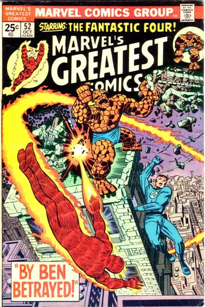Cover of Marvel's Greatest Comics #52