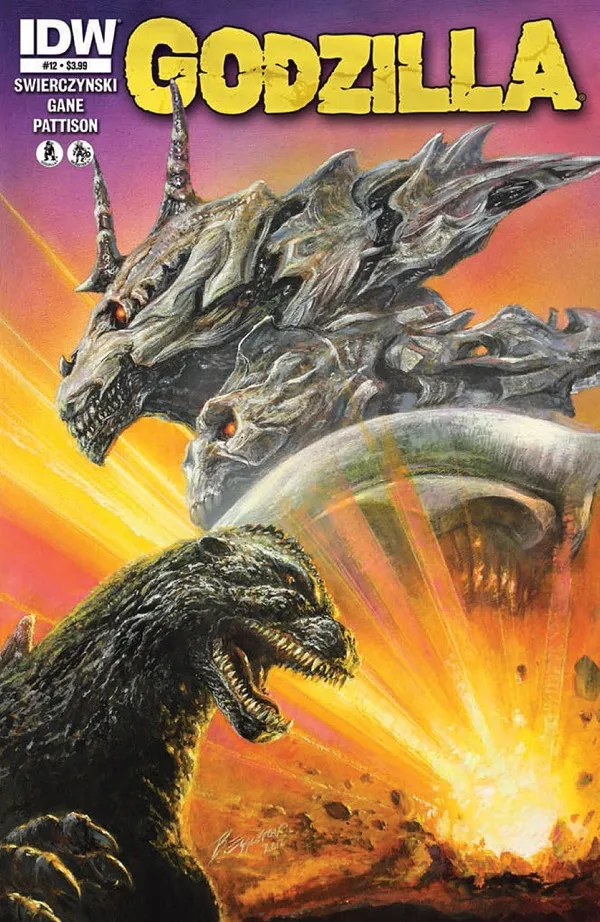 Cover of Godzilla #12
