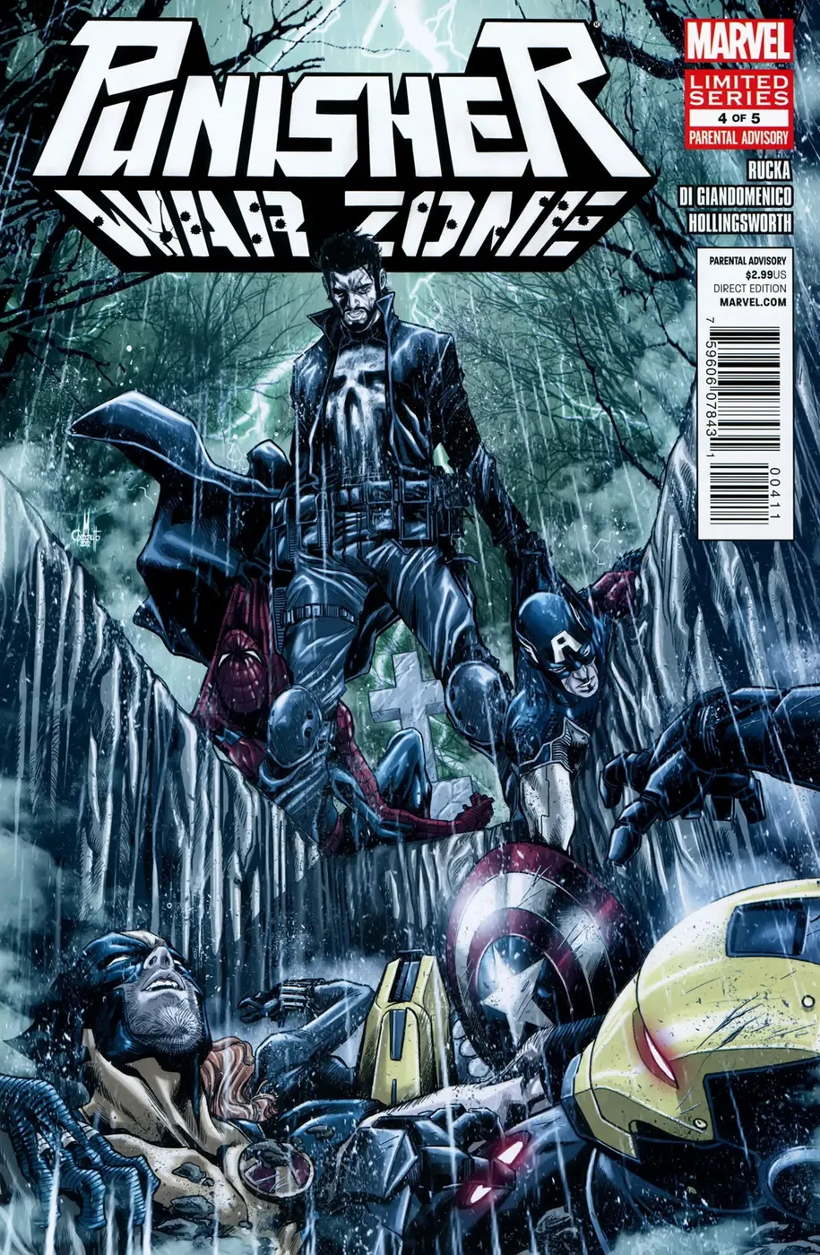 Cover of Punisher: War Zone #4