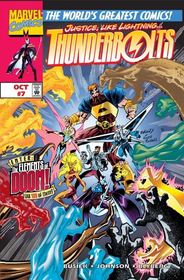 Cover of Thunderbolts #7
