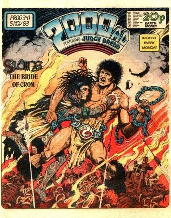 Cover of 2000 AD #341