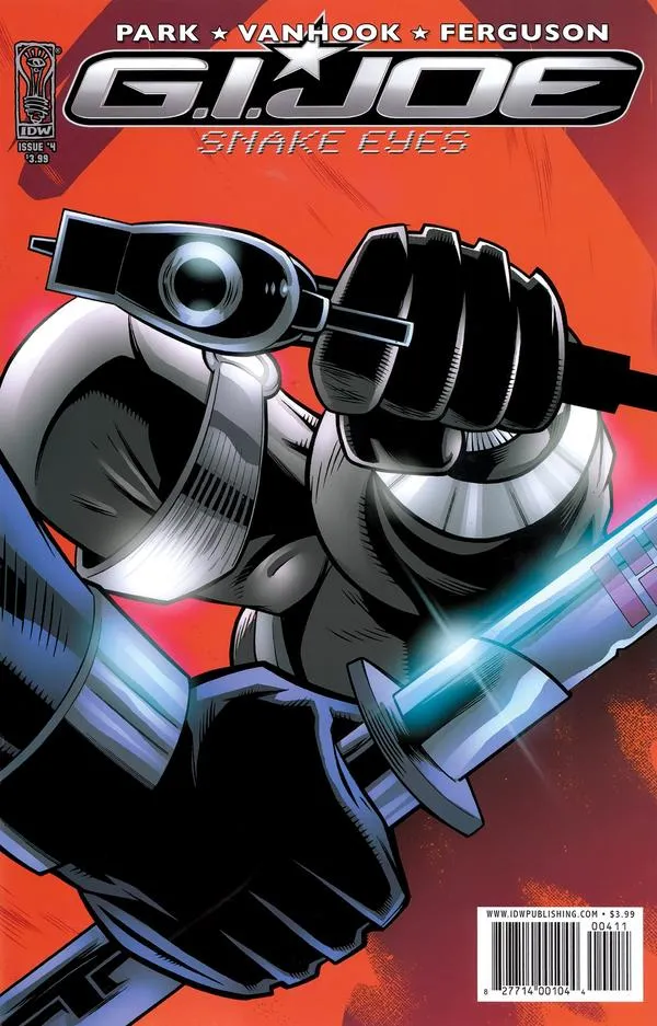 Cover of G.I. Joe: Snake Eyes #4