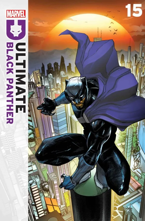 Cover of Ultimate Black Panther #15