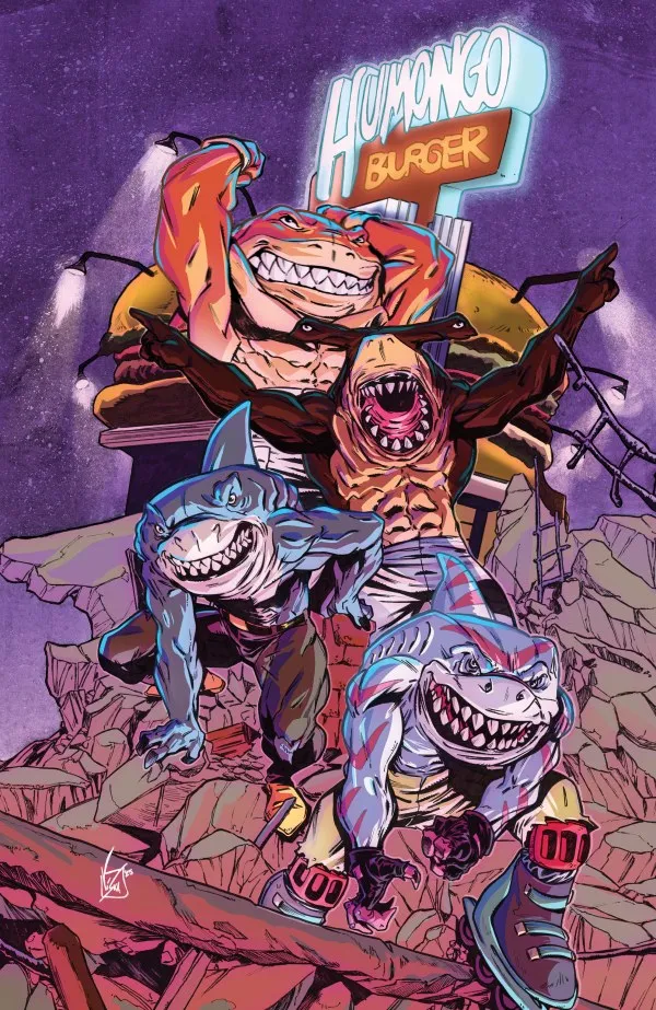Cover of Street Sharks #4