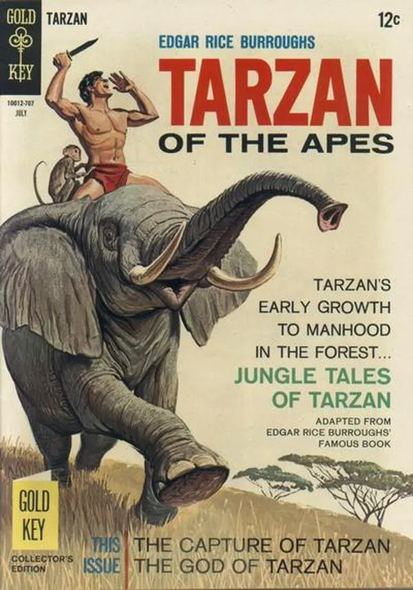 Cover of Edgar Rice Burroughs' Tarzan of the Apes #169
