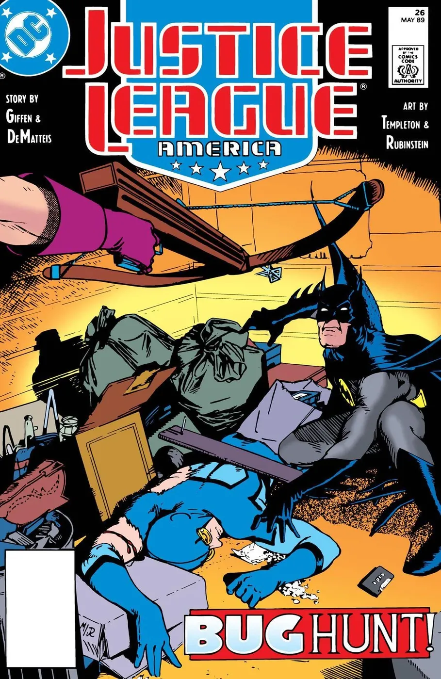 Cover of Justice League America #26