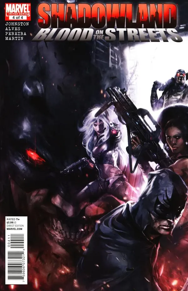 Cover of Shadowland: Blood on the Streets #4
