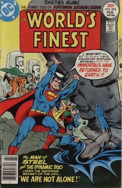 Cover of World's Finest Comics #243