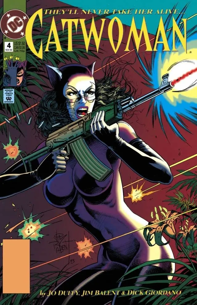 Cover of Catwoman #4