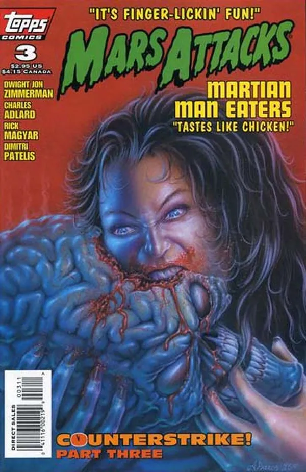 Cover of Mars Attacks #3