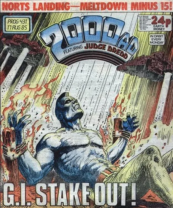 Cover of 2000 AD #431