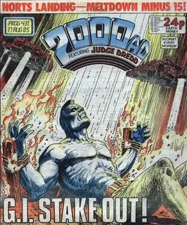 Cover of 2000 AD #431