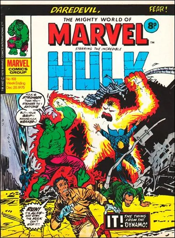 Cover of The Mighty World of Marvel #168