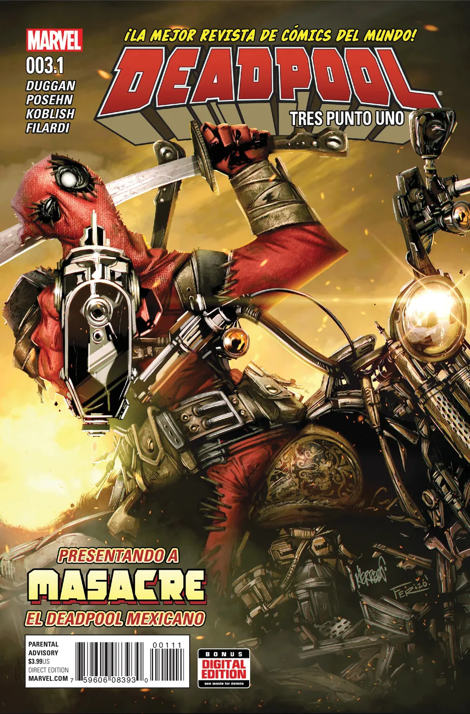 Cover of Deadpool #3.1