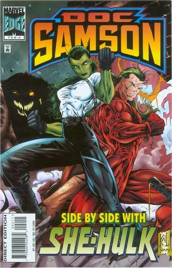 Cover of Doc Samson #2