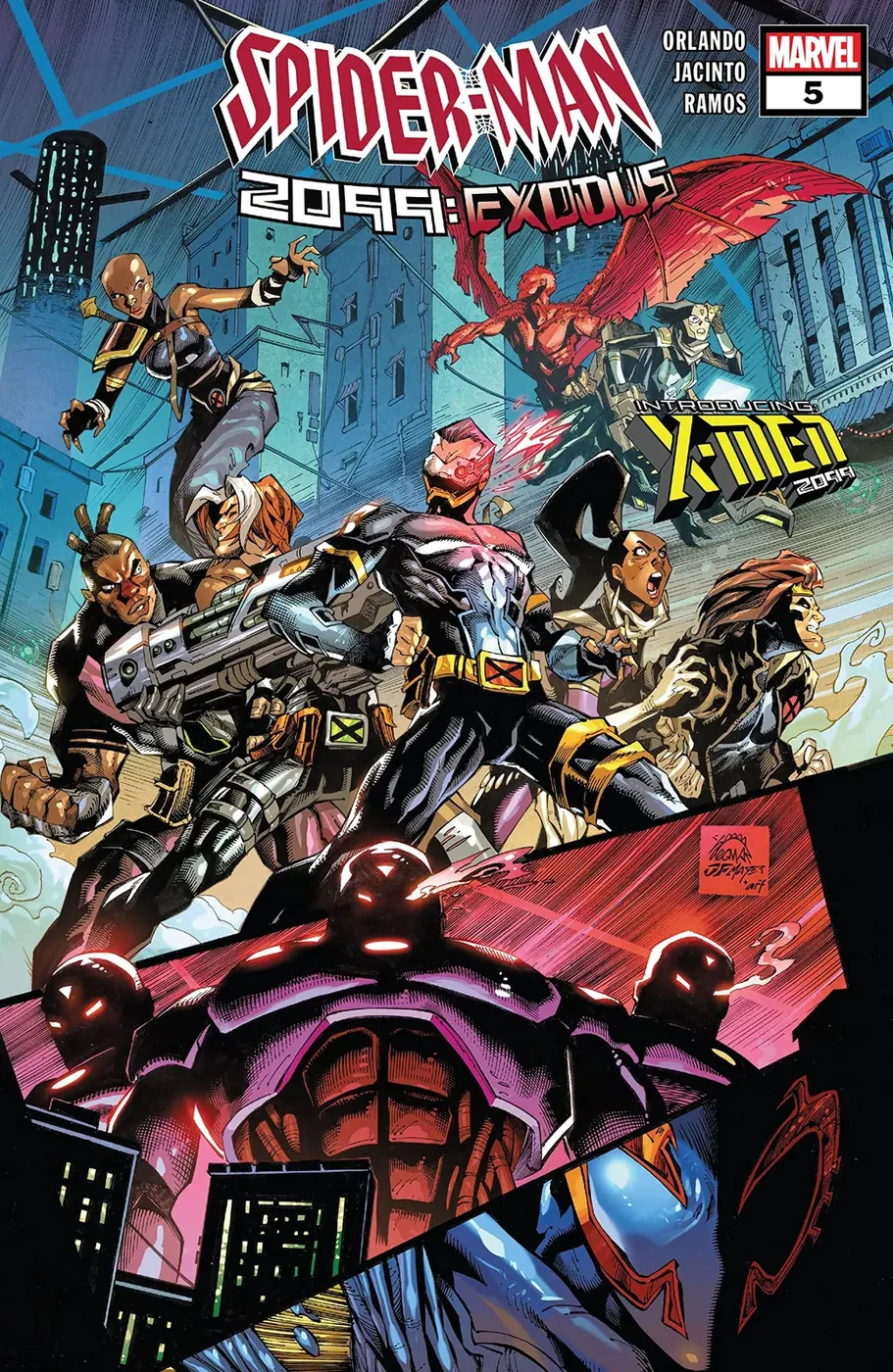 Cover of Spider-Man 2099: Exodus #5