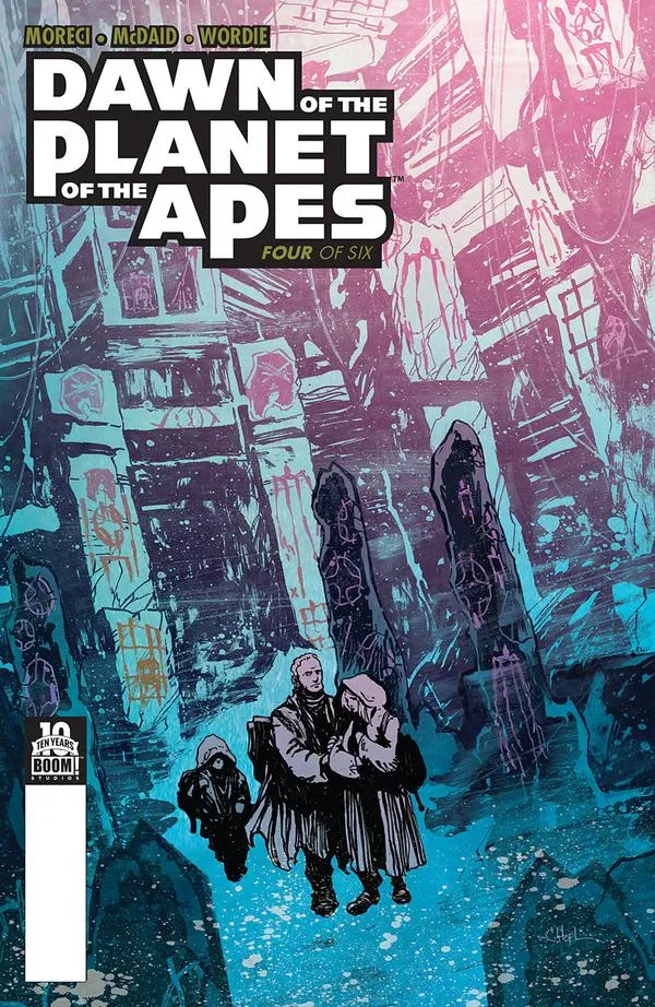 Cover of Dawn of the Planet of the Apes #4