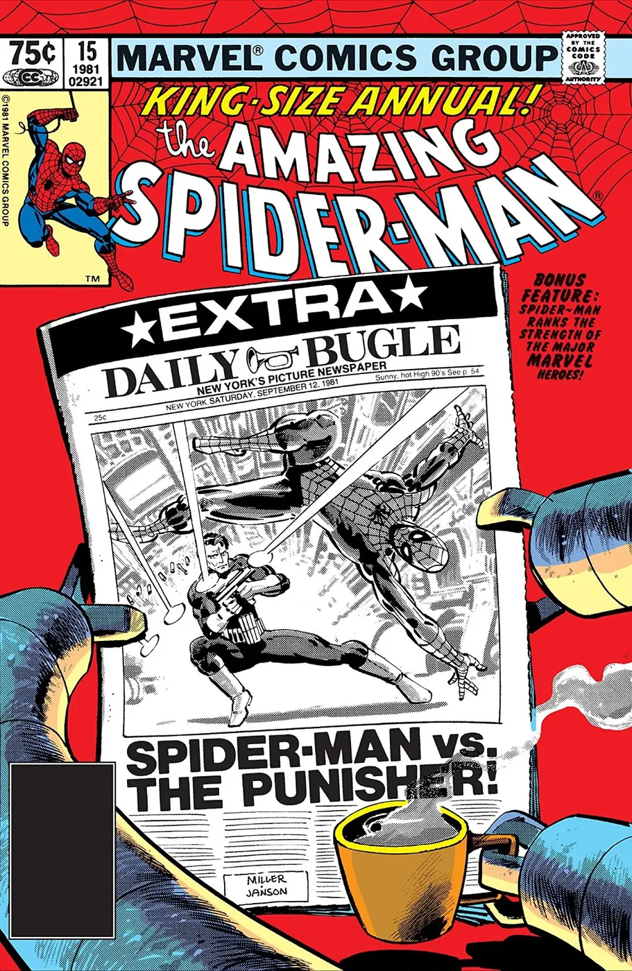 Cover of The Amazing Spider-Man Annual #15