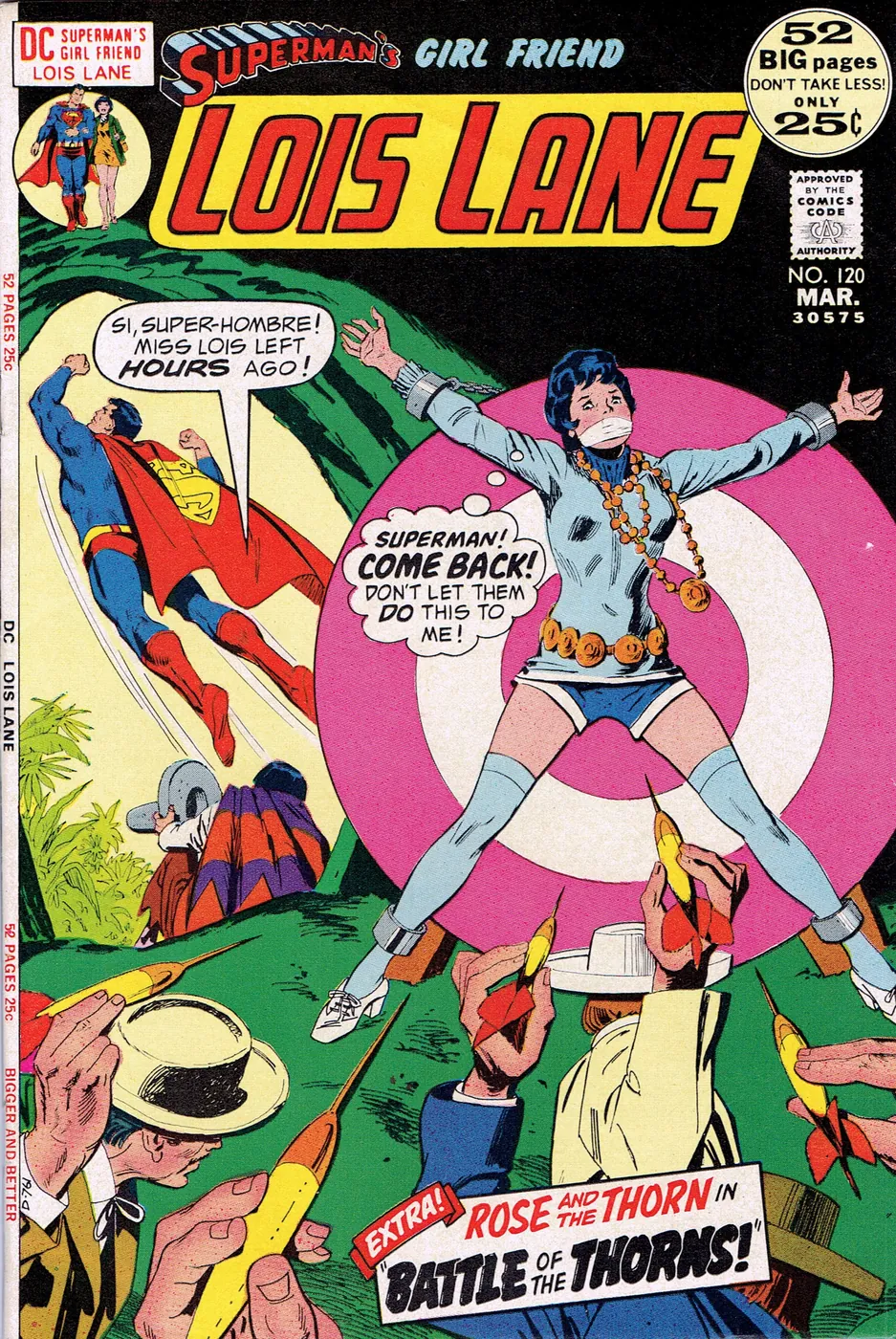 Cover of Superman's Girl Friend, Lois Lane #120
