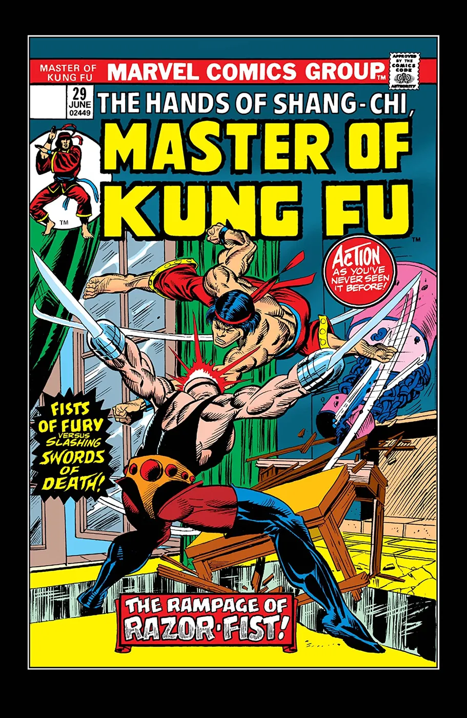 Cover of Master of Kung Fu #29