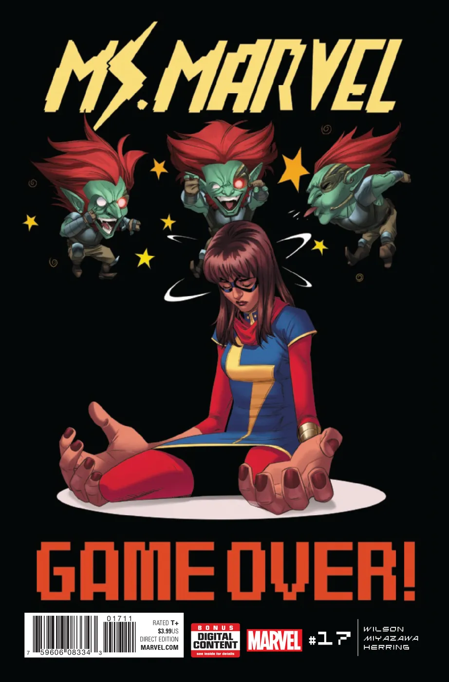 Cover of Ms. Marvel #17