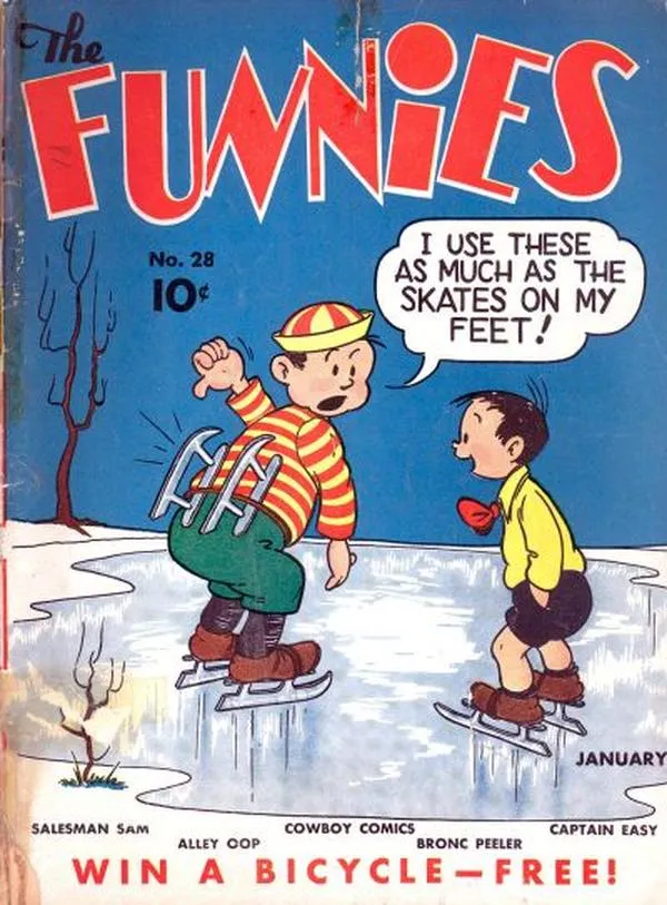 Cover of The Funnies #1